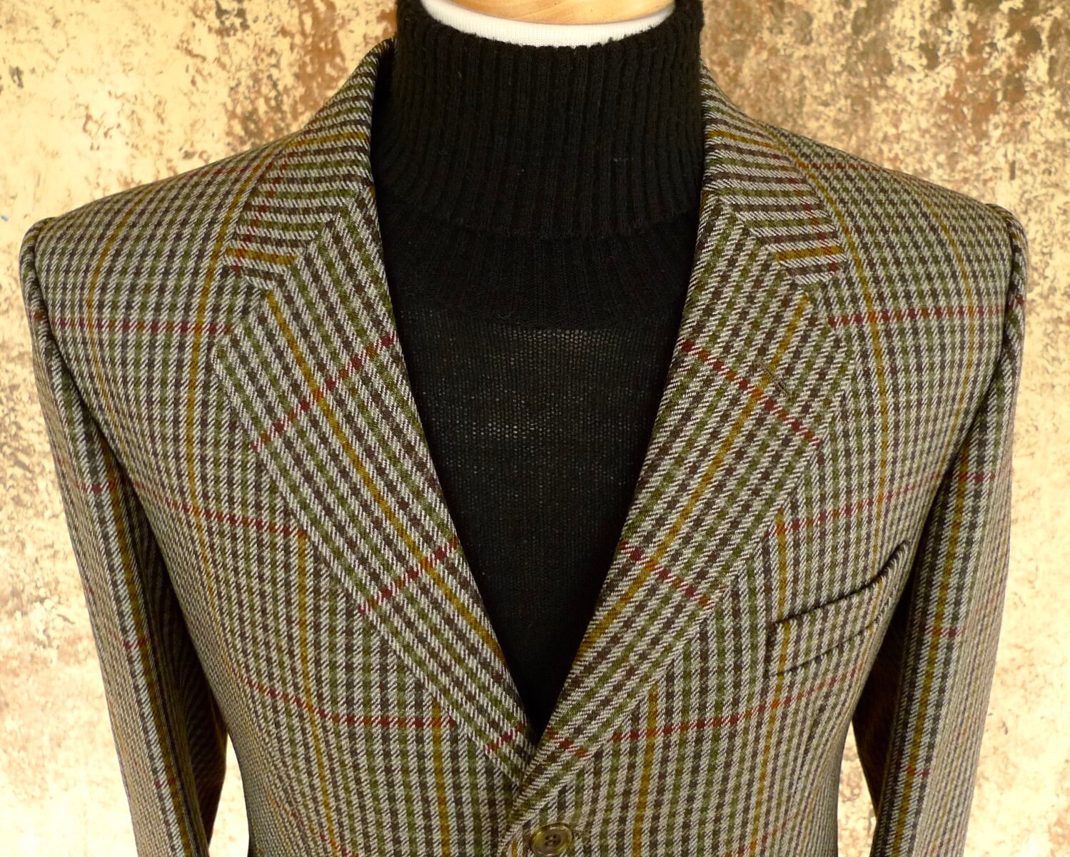 Men's PLAiD Blazer Men PLAiD Jacket BRiTiSH ViNTAGE PLAiD Etsy