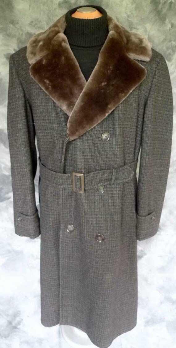 ELEGANT Men's Vintage Alpaca Lined 