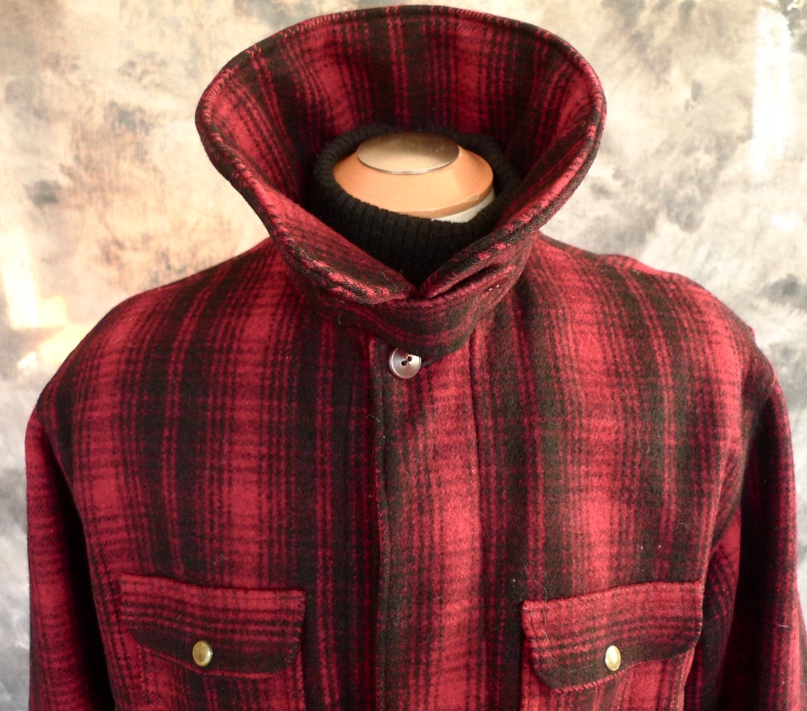 Mens Woolrich Hunting Jacket R A R E Size 46 Vintage WOOLRiCH Etsy