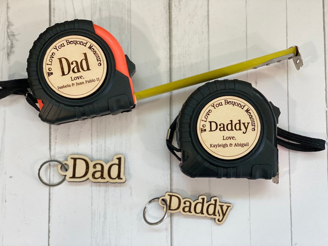 No One Measures Up Personalized Tape Measure// Gifts for Dad// Etsy