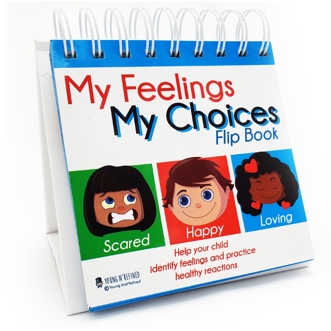 My Feelings My Choices Flip Book Tool for Teaching Processing 22 ...