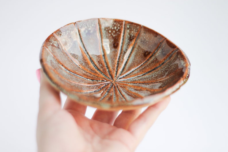 Charcuterie Bowl, Snack Dish, Ceramic Bowl image 1