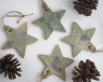 Star Ornament Set, Multicolor Stars, Christmas 2023