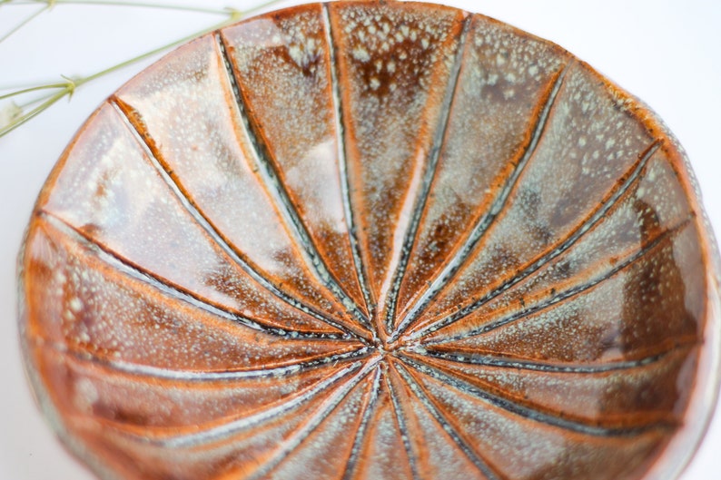 Charcuterie Bowl, Snack Dish, Ceramic Bowl image 8