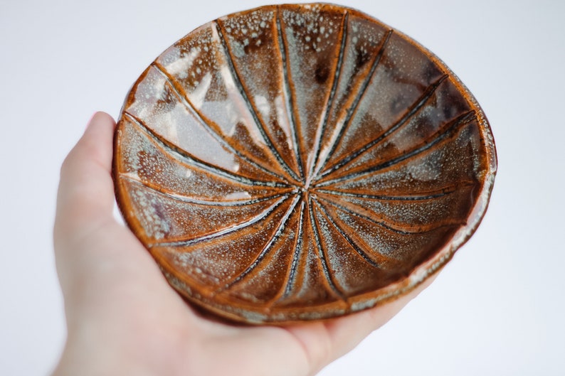 Charcuterie Bowl, Snack Dish, Ceramic Bowl image 9