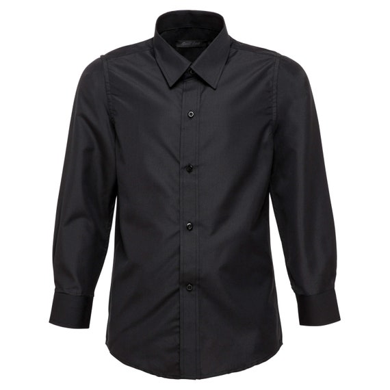 black dress shirt for baby boy