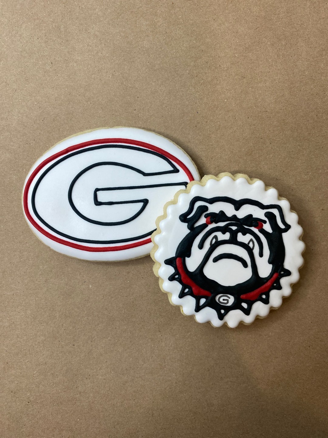 UGA Cookie Set, Graduate Cookies, Graduation Gift, University of College Cookies