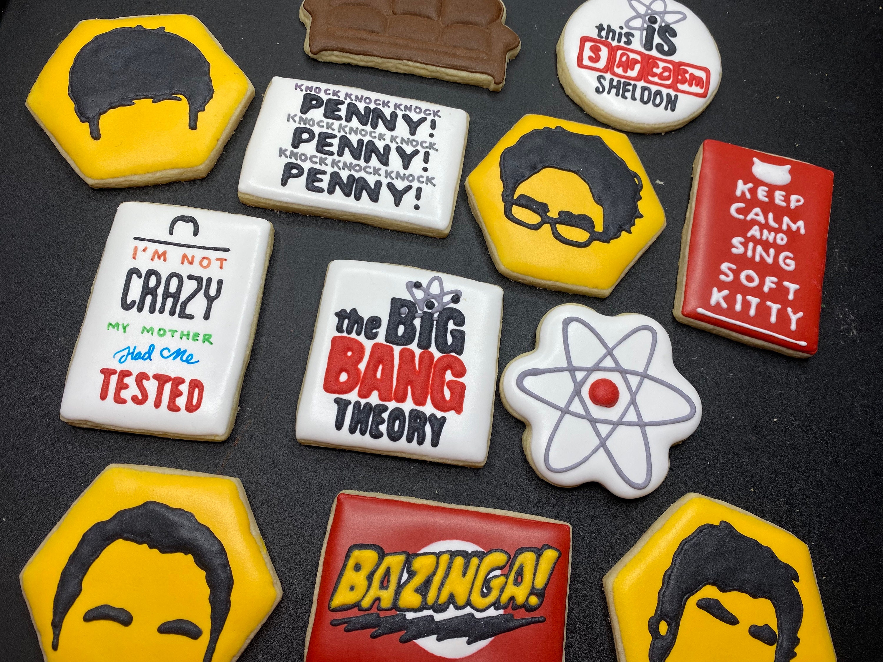 GAGLE　BIG BANG THEORY ＆ INST 完全限定盤 Big Bang Theory Cookie Set, 1 Dozen Decorated Sugar Cookies - Etsy