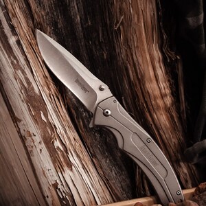 Conjunto Kershaw K.B.O. / Equipo de bushcraft / Equipo de acampada / Equipo de senderismo / Personalizado imagen 2