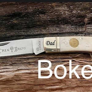 Antique Pocket Knife Vintage H. Bokers's Improved Cutlery Tree Brand Knife  Folding Double Knife Old Fashioned Rare Pocket Knife Small Early -   Canada