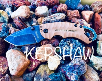 Kershaw Shuffle Knife | Blackwash Tanto Blade