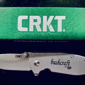 Custom Engraved | CRKT Squid | Bushcraft Gear | Camping Gear | Hiking Gear | Personalized