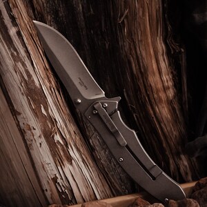 Conjunto Kershaw K.B.O. / Equipo de bushcraft / Equipo de acampada / Equipo de senderismo / Personalizado imagen 3