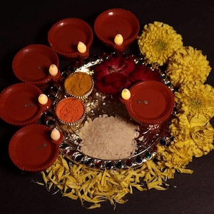 Water Sensor LED Diwali Diyas: Flameless Electric Tea Lights, Set of 12