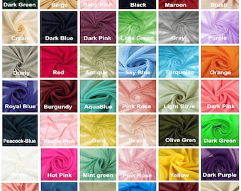 Crystal Organza Fabric: 44" Wide, Sheer Polyester for Wedding & Costume