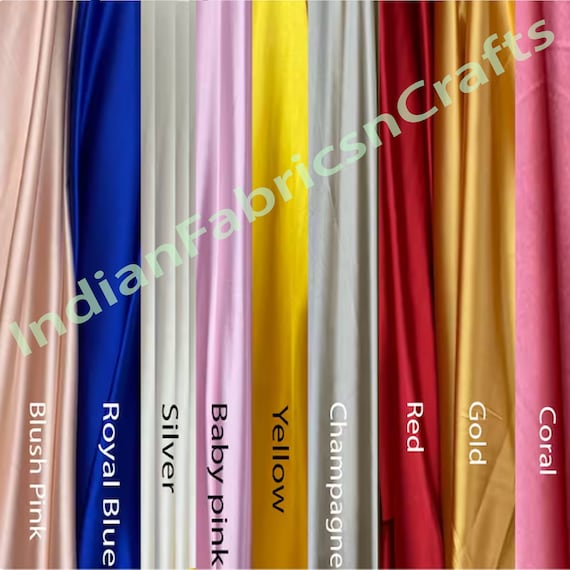 Tafetán Tipos De Telas Strech Para Vestidos Tela De Tafetán Azul