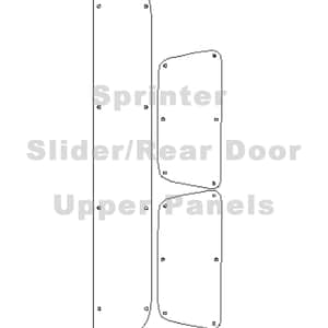 Sprinter Upper Panel CNC Cutting File Download