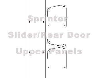 Sprinter Upper Panel CNC Cutting File Download