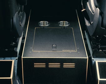 Sprinter Van Center Console Platform Sprinter Accessories Van Storage Sprinter Dog Platform (electronic e-brake)