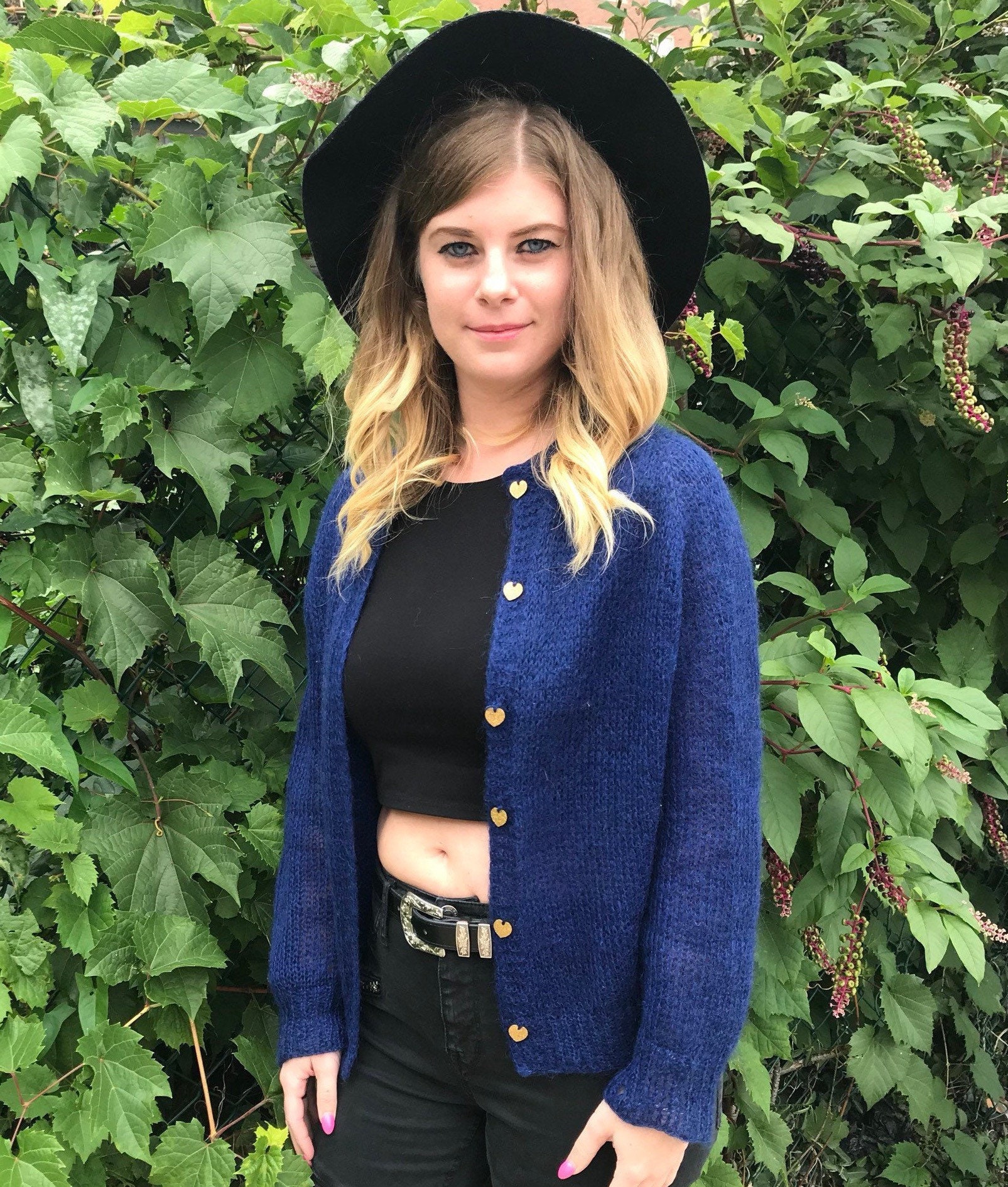royal blue color sweater