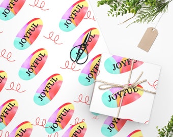 customized gift paper Joyful Gift Wrapping Paper | Colorful Wrapping Paper | Custom Wrapping Paper | Colorful Luxury Wrapping Paper | Gift Wrap Pattern
