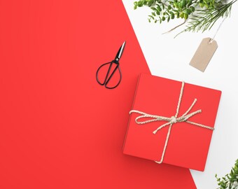 RED Gift Wrapping Paper