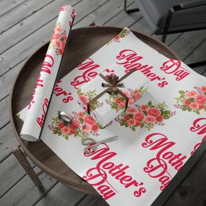 Mothers Day Wrapping Papers, Gift Wrap, Wrap Paper, Gift Wrapping Paper