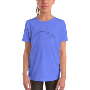 kids soldering iron line drawing t-shirt // electronics / hacker gear