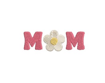 Groovy Mama Embroidery Design, Retro Mom Embroidery File, Flower Power Mama Lettering, Mothers Day Sweatshirt, Hippie Mama PES