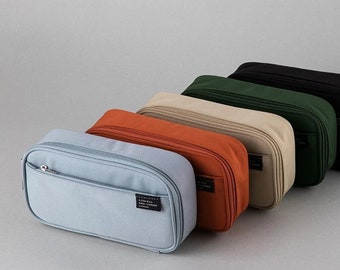 Pocket Daily Multi Pouch [6colors] / Cable Pouch / Trip Wallet / Travel Wallet / Makeup Pouch / Pencil Case / Office, School Supplies