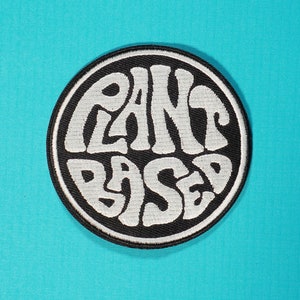 Plant Based Iron-On | Embroidered Patch