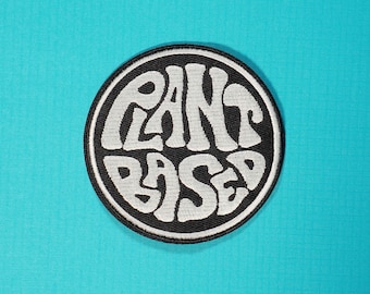 Plant Based Iron-On | Embroidered Patch