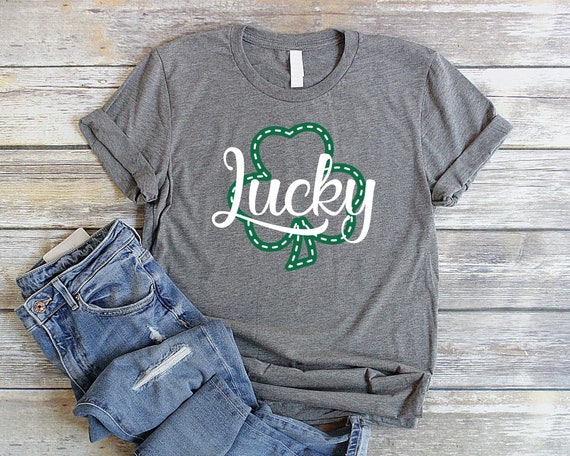St Patricks Day Shirt Women Unisex Lucky Clover Shirt Women Shamrock Shirt Teacher St Patricks Day Shirt St Pattys Day Shirt Irish T Shirts