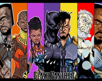 Black Panther (Signed Print)