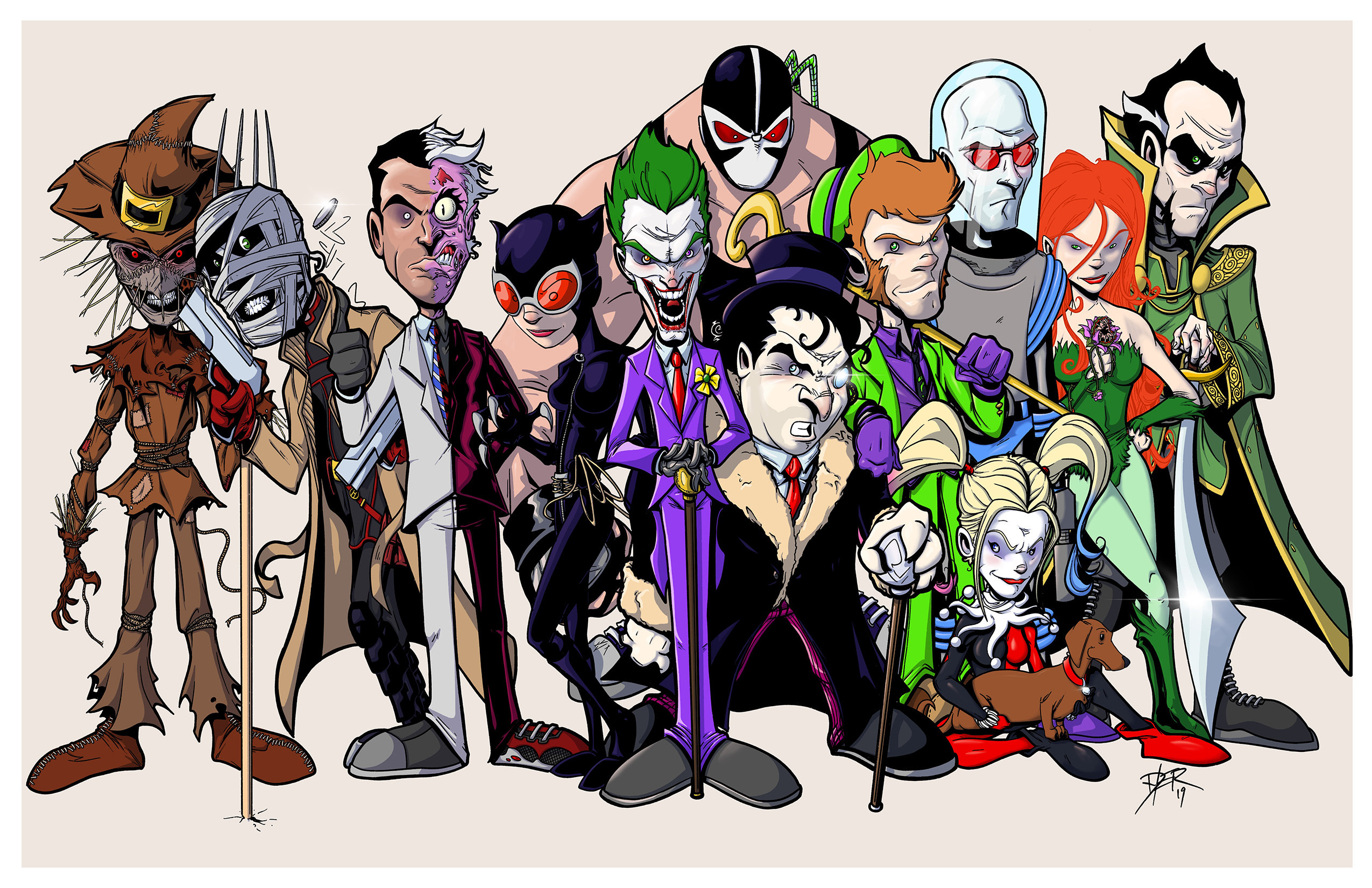 Batman Villains - Etsy UK