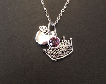 Regina Mills/Evil Queen Once Upon A Time Necklace