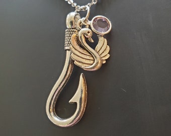 Captain Swan (Emma & Hook) Once Upon A Time Necklace