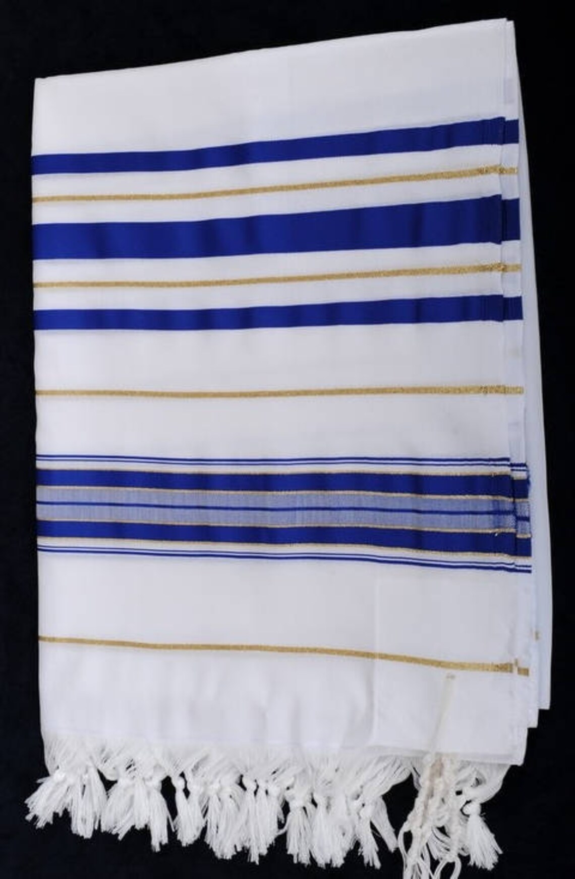 thumbnail image 2 of Zion Judaica 100% Polyester Quality Mesh Tzitzit Garment Certified Kosher Imported From Israel - White - 2 Years 2 of 14