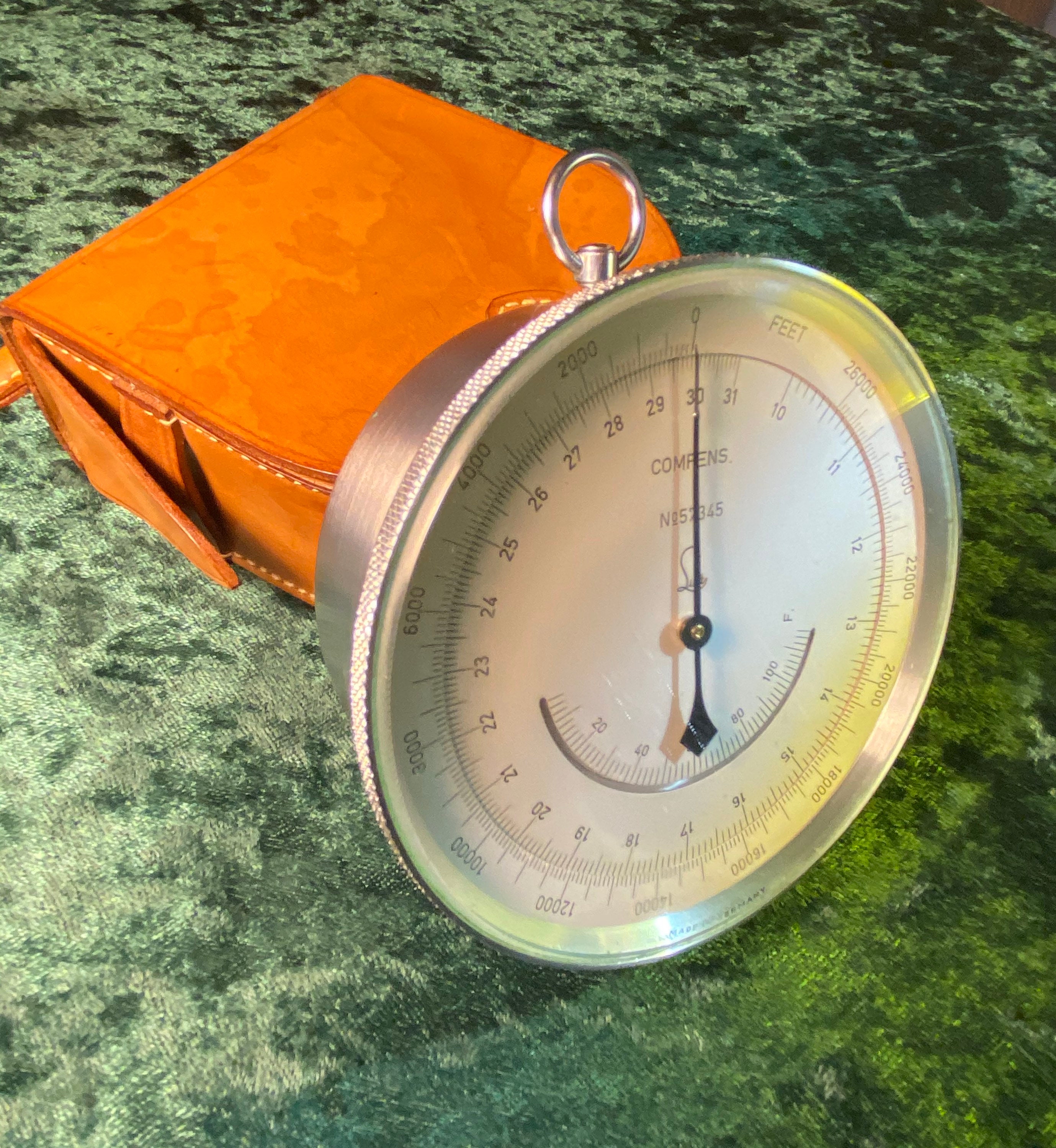 Vintage WW2 Lufft Aircraft Barometer Altimeter Thermometer for Etsy