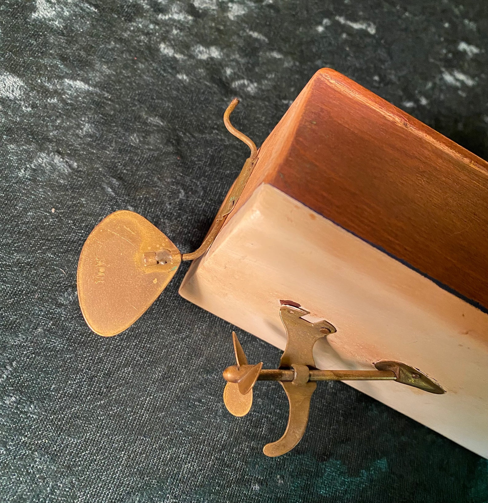 Vintage Battery Operated Wood Toy Boat Made in Japan - Etsy