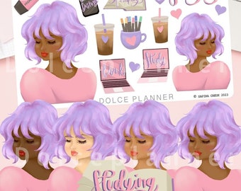 Studying, School, Learning Planner and Journal Stickers
