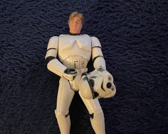 Han Solo disguised as Stormtrooper 1995 Kelloggs Mail-Away, Vintage Action Figure