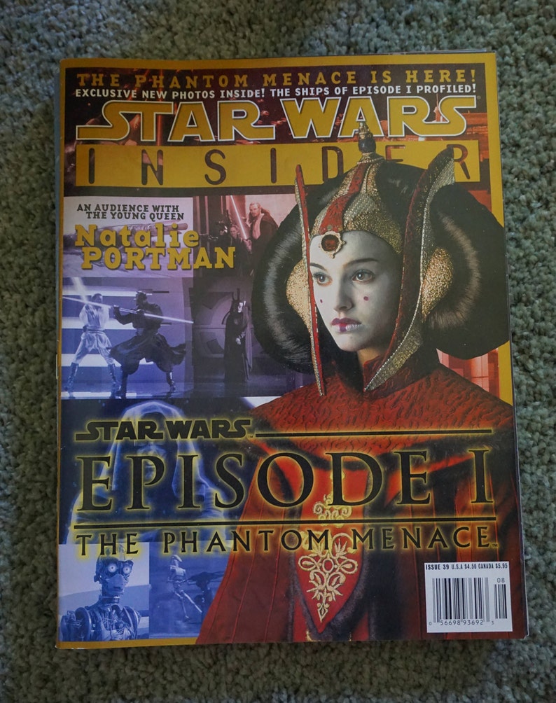 Star Wars Insider Magazine Issue 39 Star Wars Episode 1 The Phantom Menace image 1