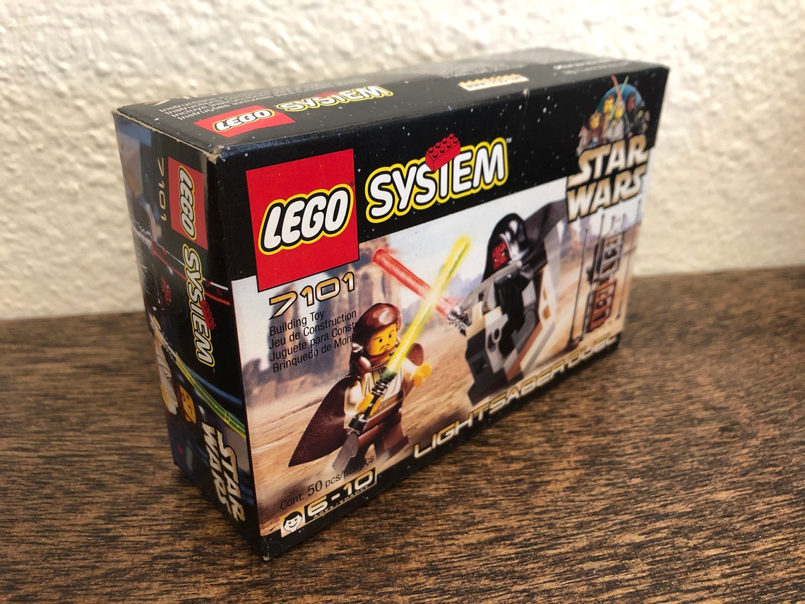 star wars lego sets with lightsaber