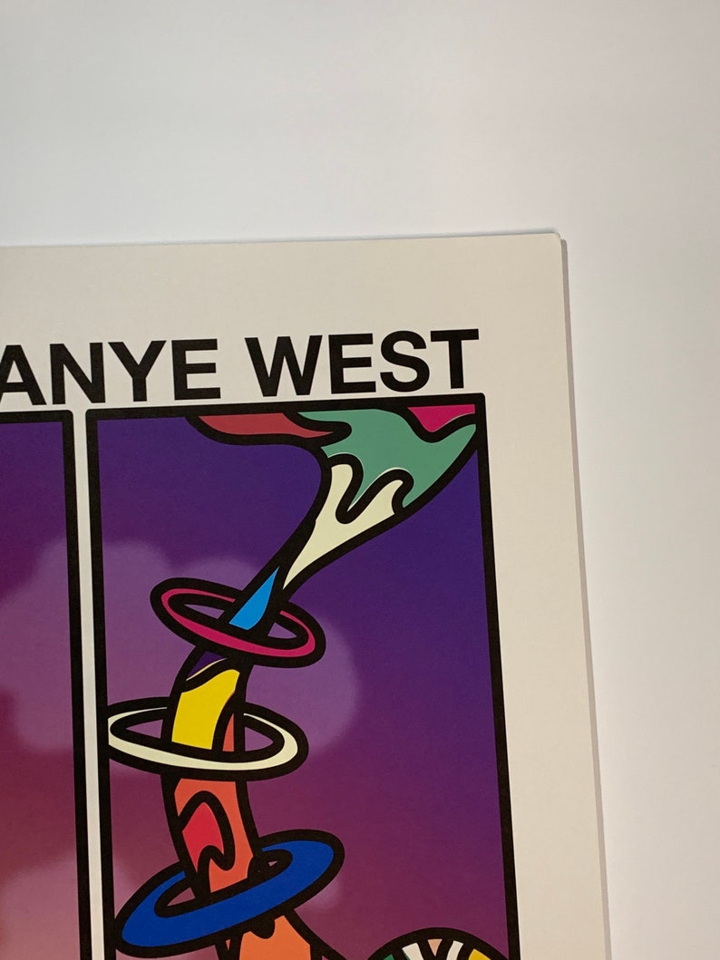 Kanye West Poster \/\/ Kanye West Graduation Poster | Etsy