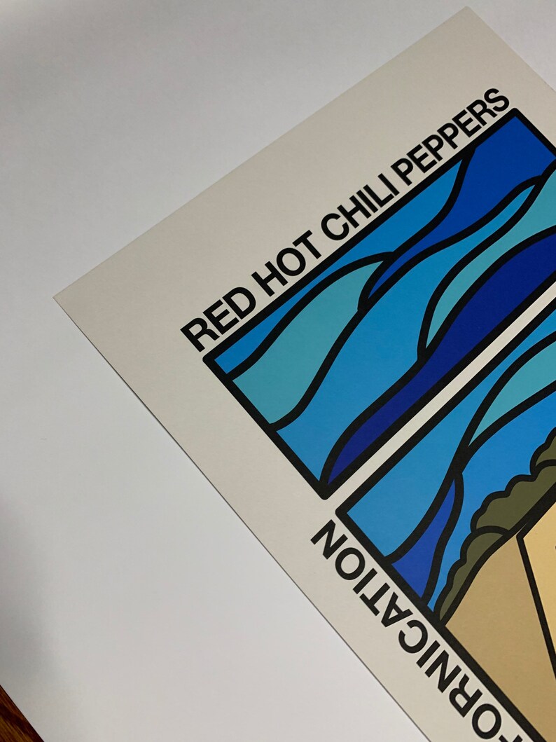 Red Hot Chili Pepper Poster // Californication Poster Etsy