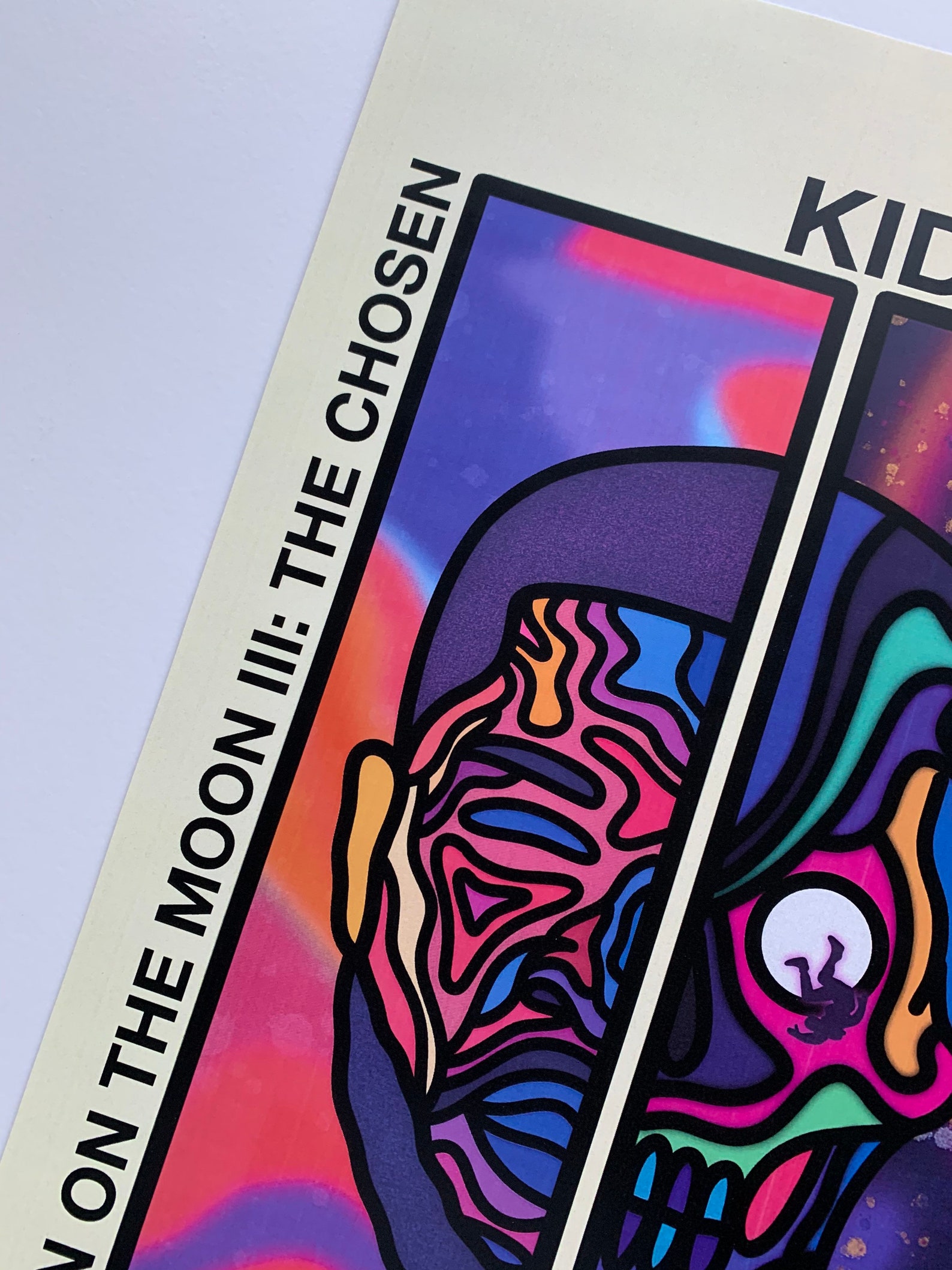 Kid Cudi Poster // Man on The Moon III the Chosen One Poster Etsy