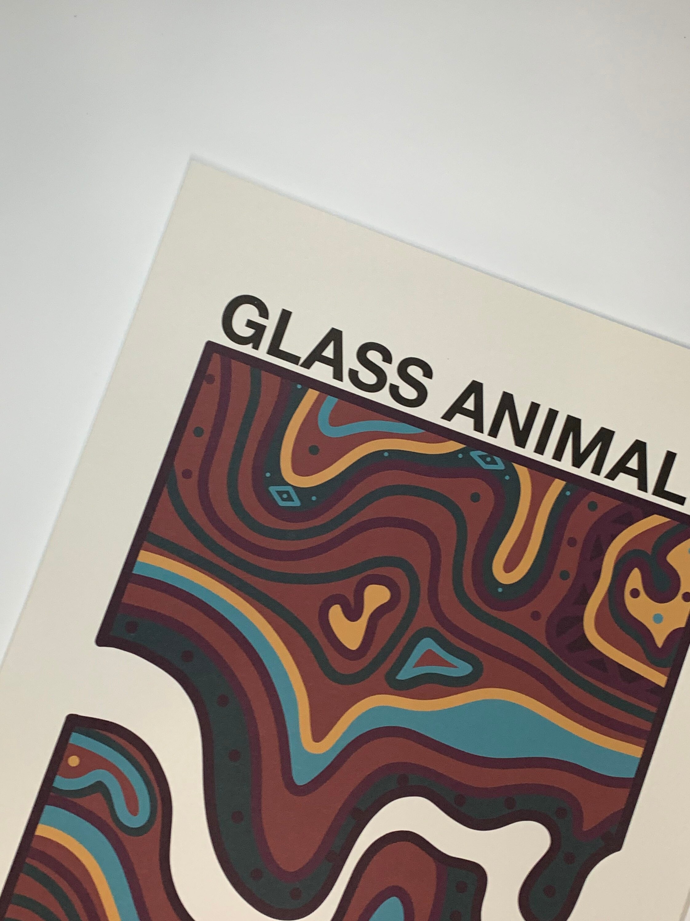 Glass Animals Gooey Poster // Glass Animals Poster Etsy