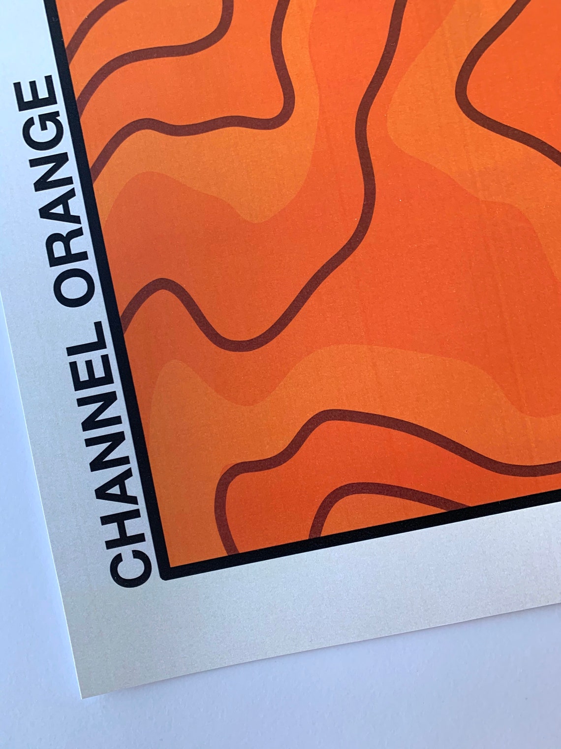 Frank Ocean Poster // Channel Orange Poster // Frank Ocean Etsy
