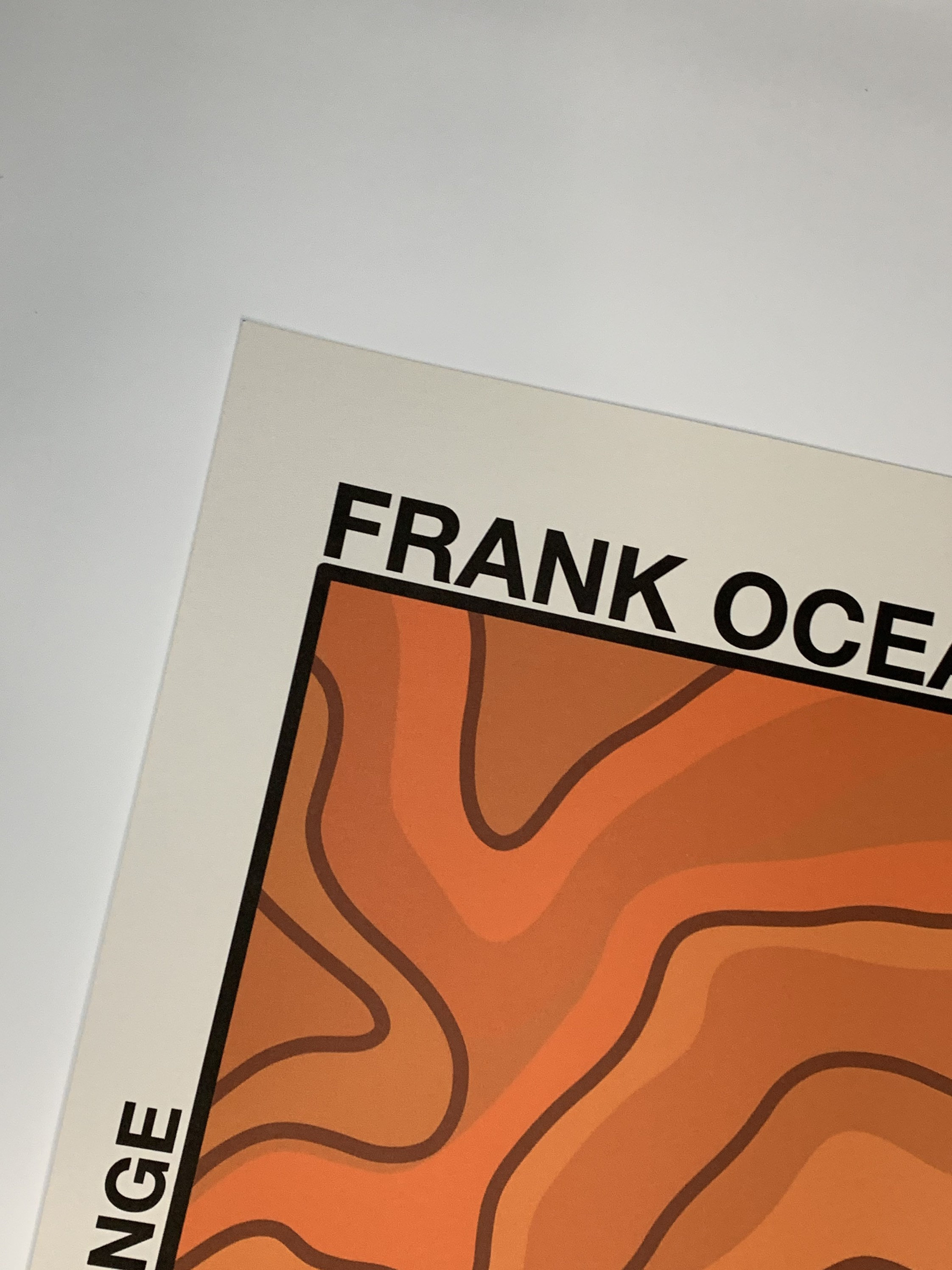 Frank Ocean Poster // Channel Orange Poster // Frank Ocean Etsy